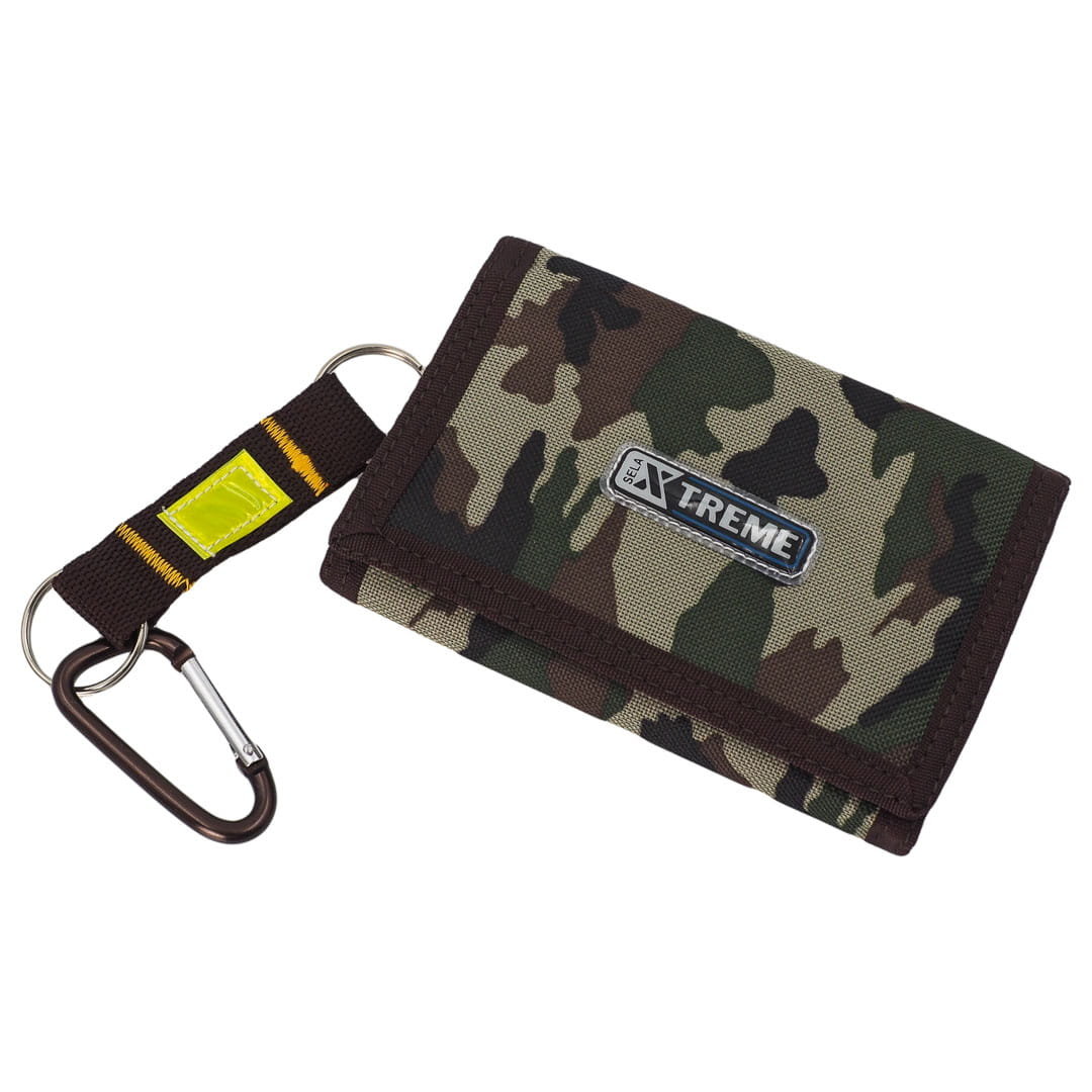 Portfel Młodzieżowy Duży Xtreme Moro Ze Smyczą Brązowy