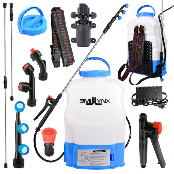 Ogrodniczy Opryskiwacz Plecakowy Akumulatorowy Elektryczny 16l