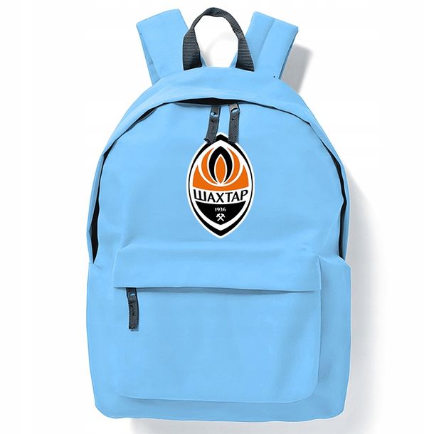 PLECAK SZKOLNY Niebieski SZACHTAR DONIECK dla Piłkarza Piłkarskie Wzory