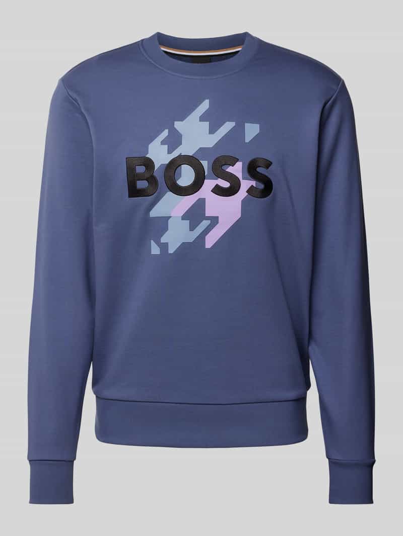 Bluza z wyhaftowanym logo model ‘Soleri’
