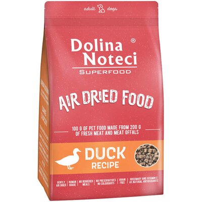 DOLINA NOTECI Superfood Danie z kaczki - karma suszona dla psa 5kg