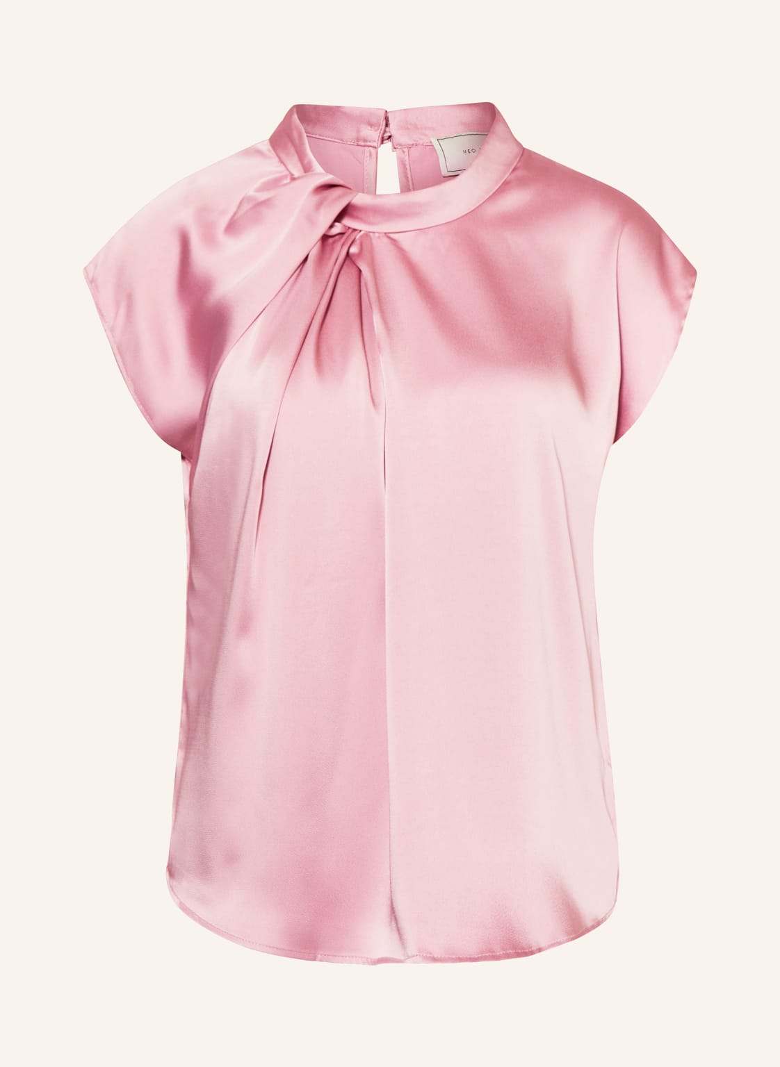 Neo Noir Bluzka Fleur Z Satyny rosa