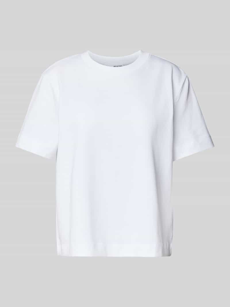 T-shirt z okrągłym dekoltem model ‘ESSENTIAL’
