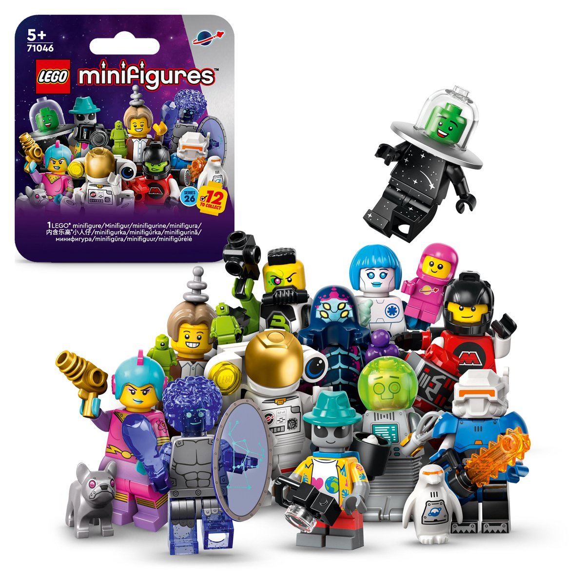 LEGO Minifigures Kosmos, seria 26, 71046