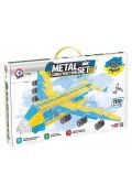 Klocki konstrukcyjne metalowe Samolot 1110el