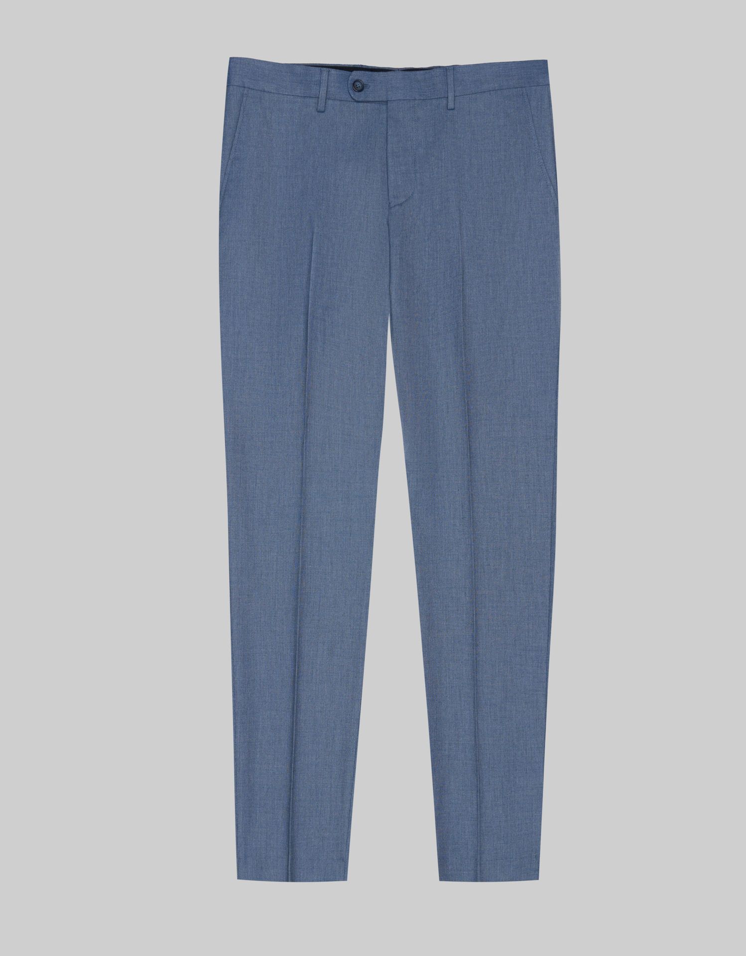 spodnie teglio niebieski slim fit