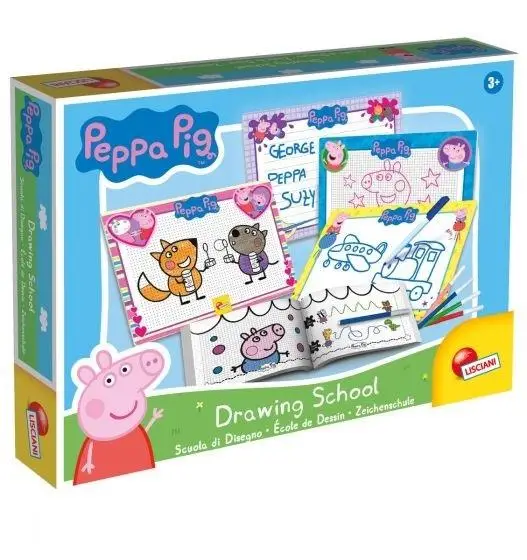 Szkoła rysowania Świnka Peppa - Lisciani