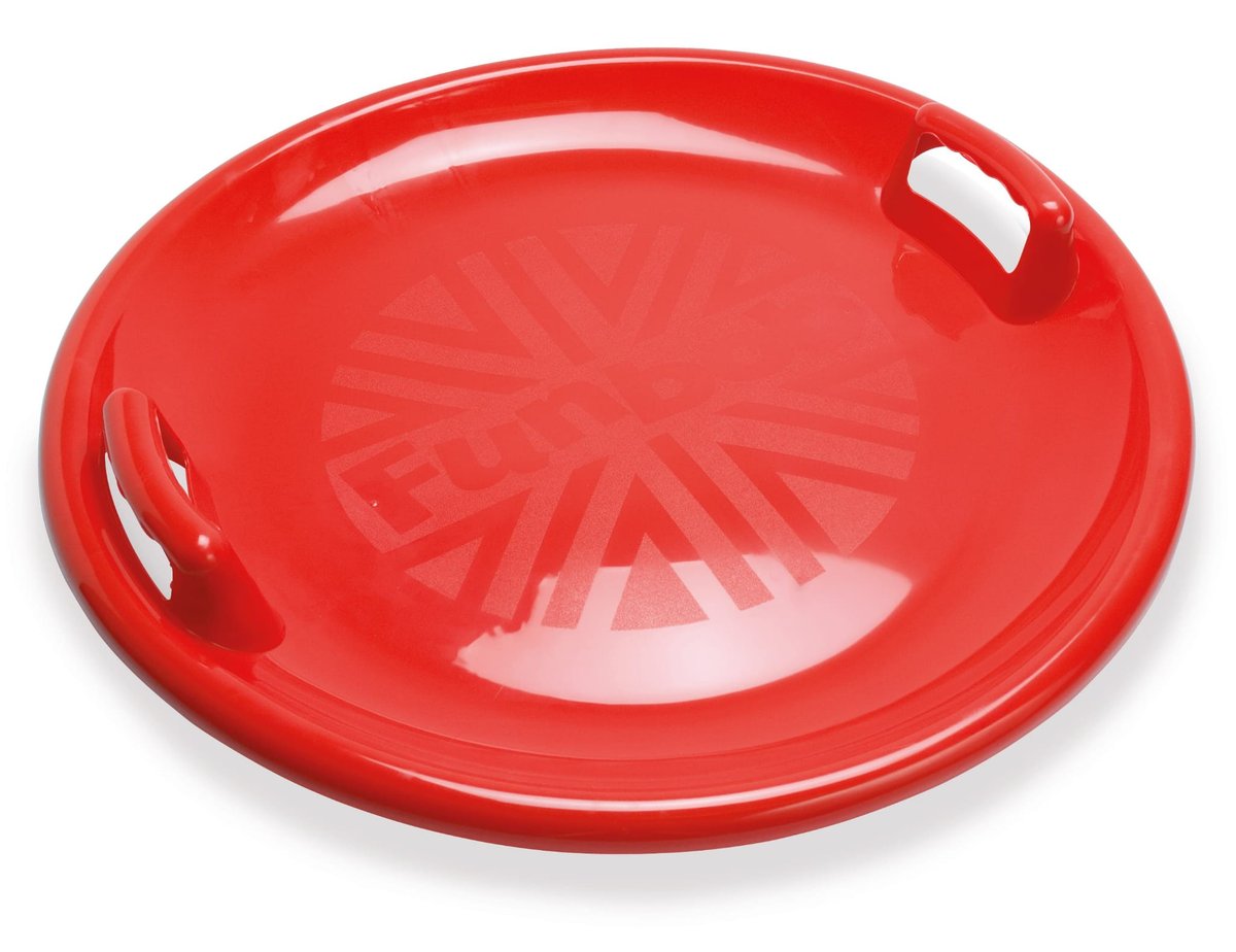 DANTOY Ślizgacz zjazdowy talerz FunBob 63 cm red