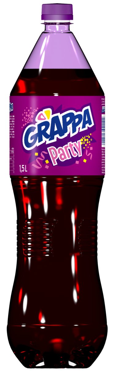 Grappa Party Napój gazowany o smaku winogronowym 1,5 l