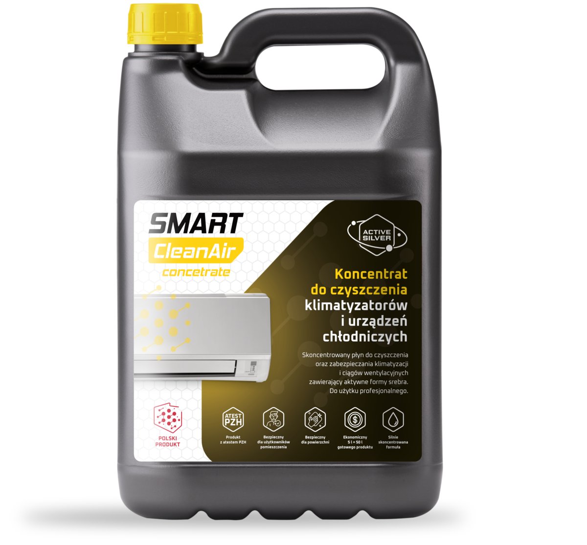 Smart CleanAir Concentrate 5L do czyszczenia i zabezpieczania klimatyzacji