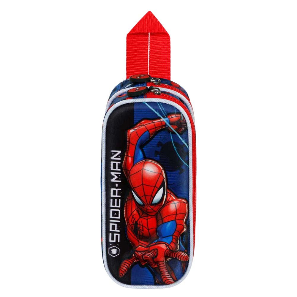 Piórnik Dwukomorowy Spiderman Marvel 3D