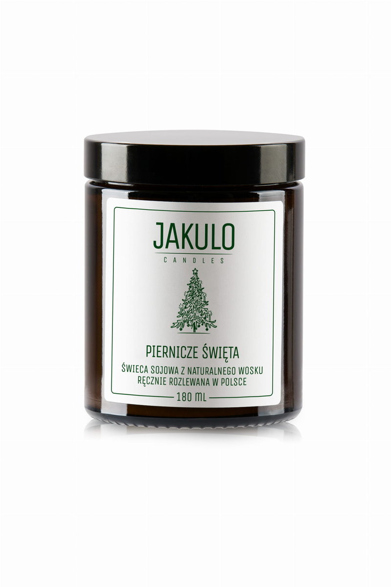 Świeca sojowa - Piernicze Święta 180ml / JAKULO