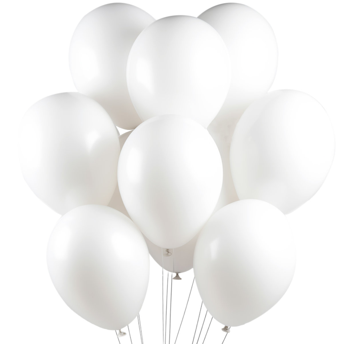 Balony Pastelowe Białe Zestaw Balonów Na Ślub Komunię Dekoracja Balonowa