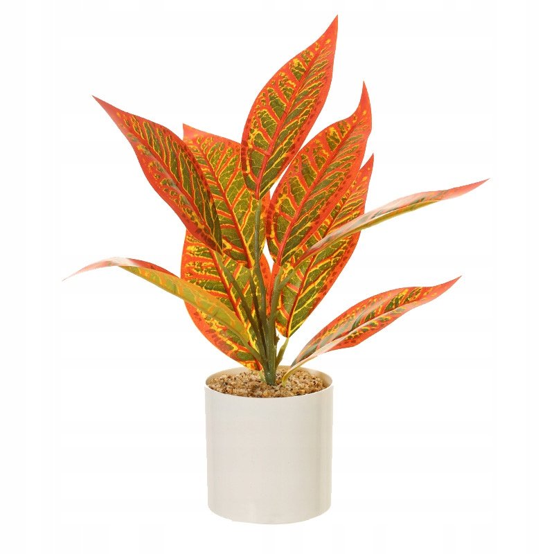 SZTUCZNA Roślina W DONICZCE REALISTYCZNA 34cm KRZACZEK Bonsai DEKORACJA