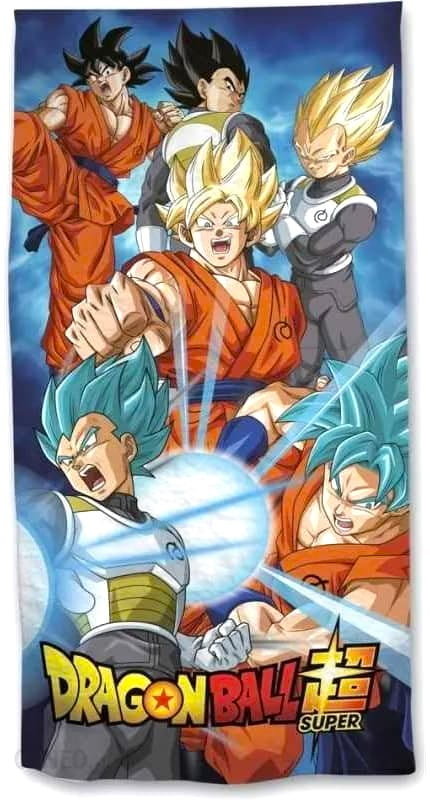 Ręcznik szybkoschnący kąpielowy Dragon Ball 70x140 Microfibra