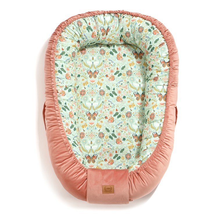 LA MILLOU KOKON BEST NEST - M - SECRET GARDEN - PAPAYA VELVET