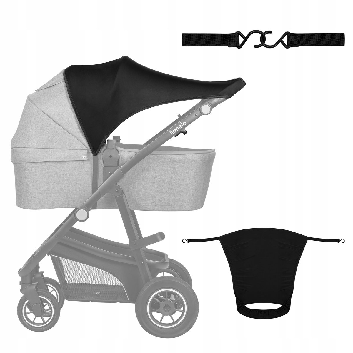 Osłonka Przeciwsłoneczna Uniwersalna Do Wózka Lionelo Stroller Sun Cover