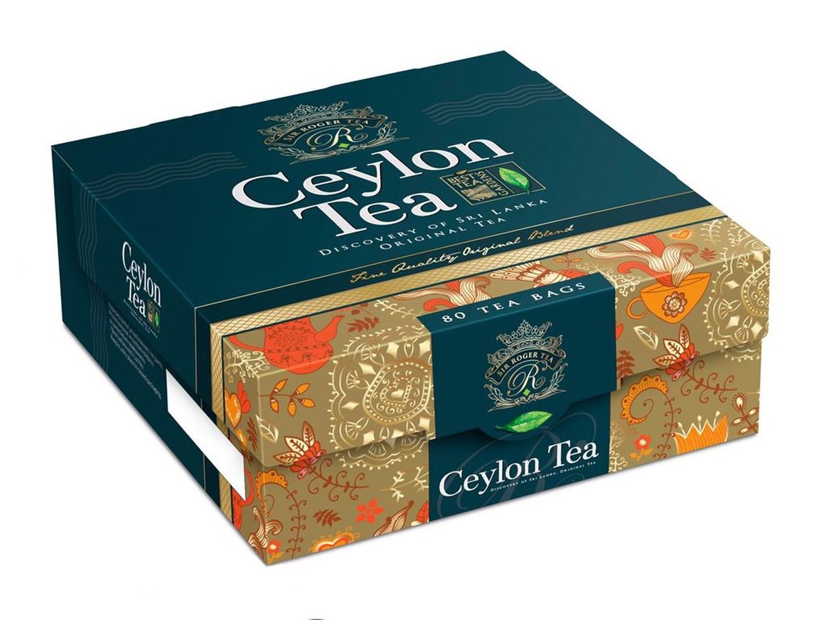 Ceylon Herbata czarna ekspresowa 80 torebek