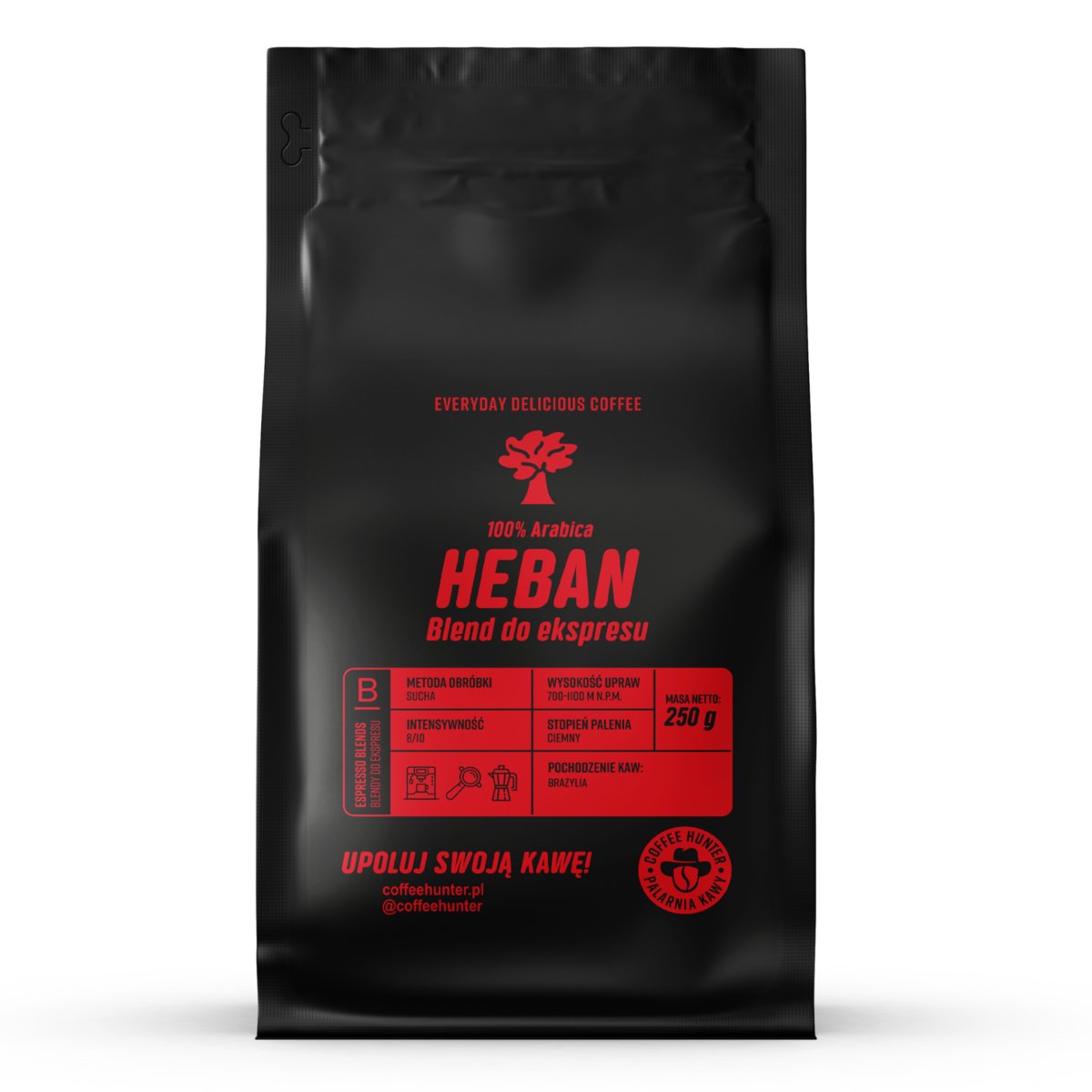 Heban Blend KAWA ZIARNISTA - 1000 g