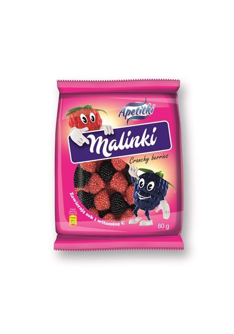Apetitki Żelki malinki 80 g