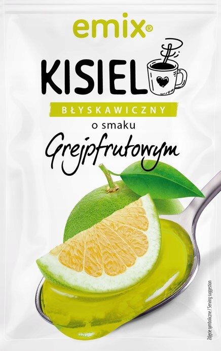 Emix Kisiel błyskawiczny o smaku grejpfrutowym 35 g