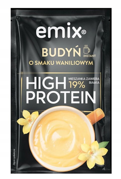 Emix Budyń proteinowy o smaku waniliowym 46 g