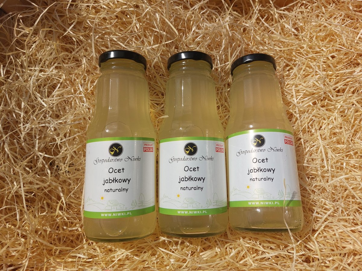 Ocet jabłkowy 300ml Niwki
