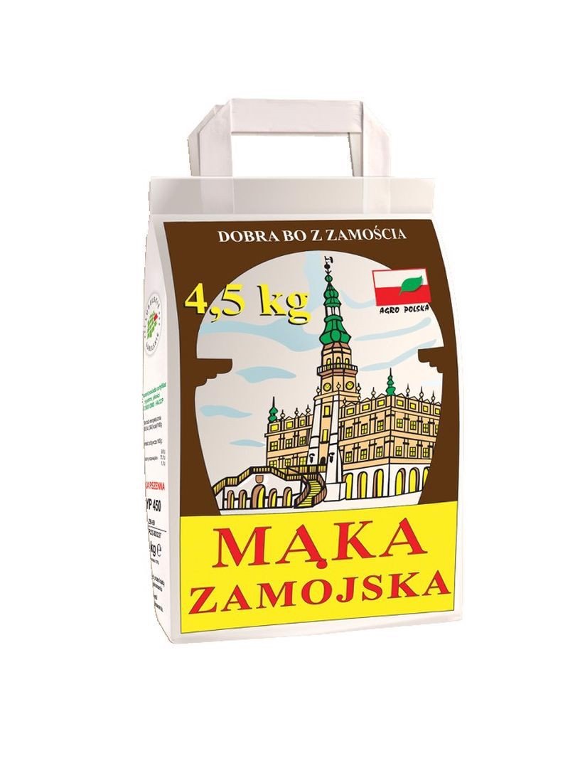 Zamojska Mąka pszenna typ 450 4,5 kg