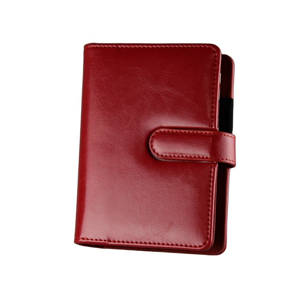 Organizer czerwony premium 45B z wymiennym wkładem 11x14,5cm z kalendarzem 2024