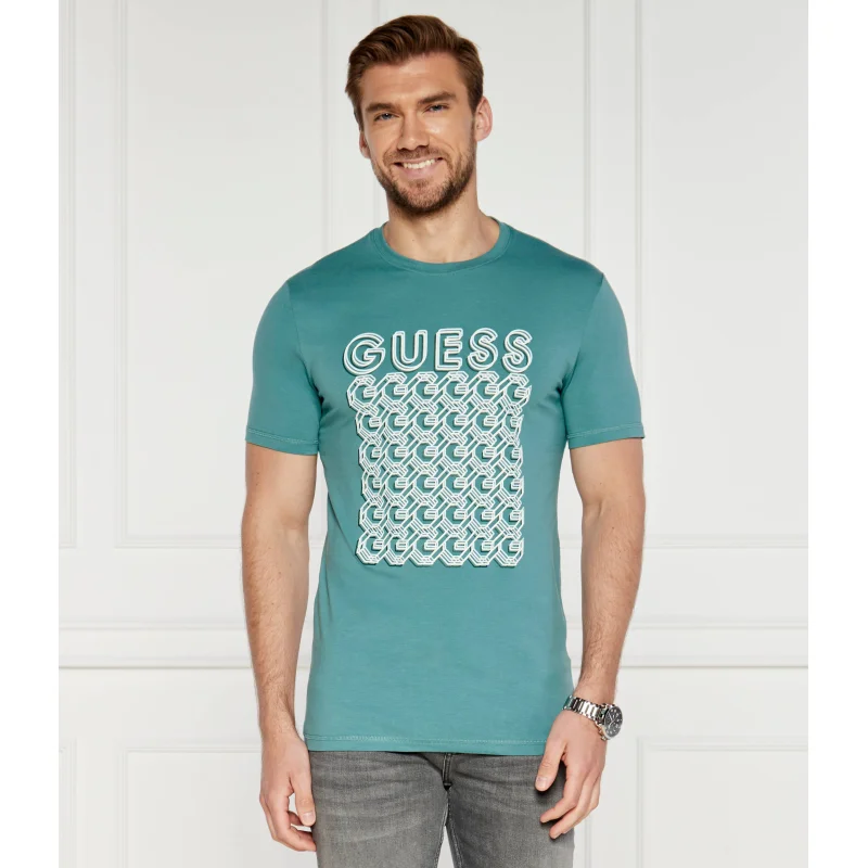GUESS T-shirt G CHAIN | Slim Fit