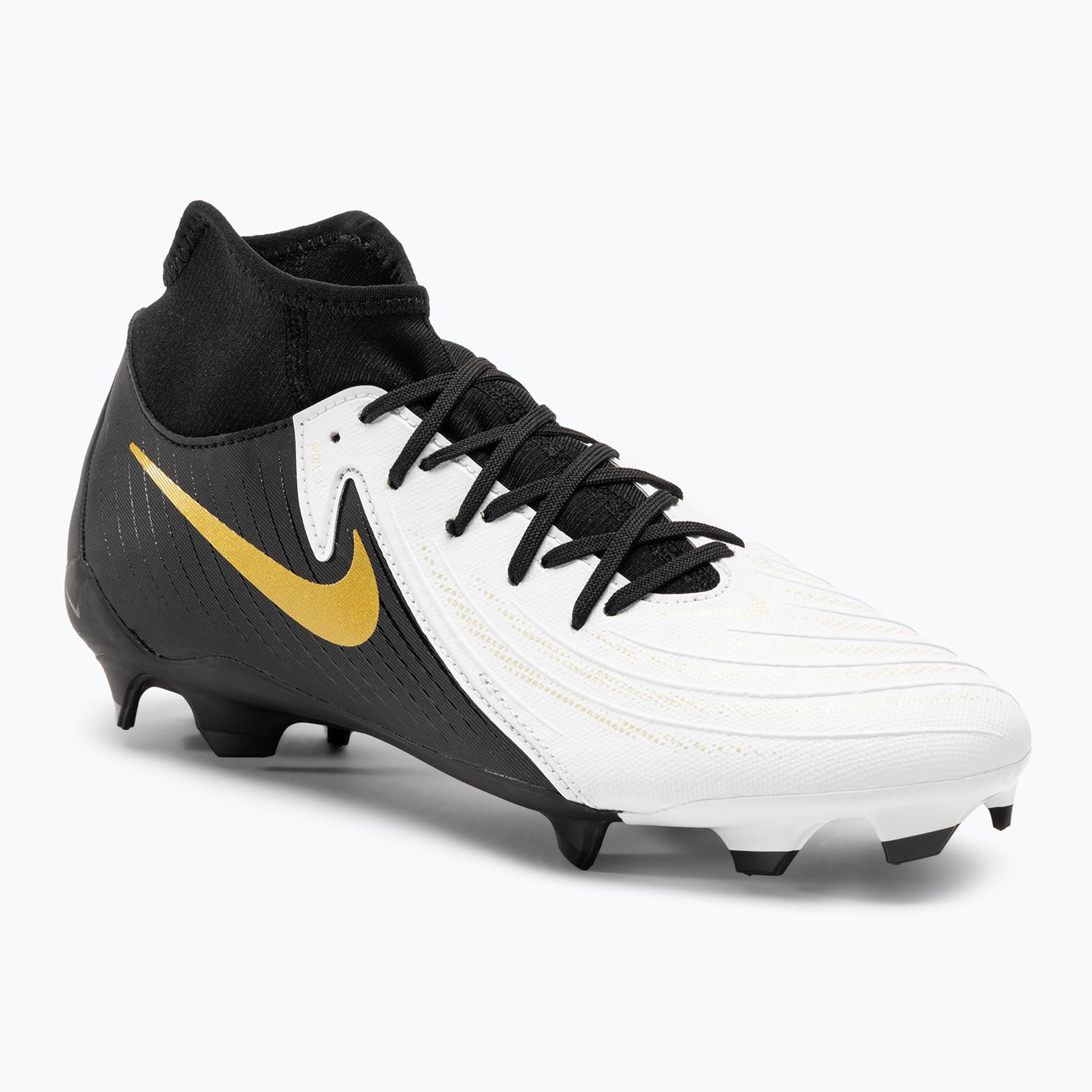 Buty piłkarskie Nike Phantom Luna II Academy FG/MG white / metallic gold coin / black WYSYŁKA W 24H 30 DNI NA ZWROT