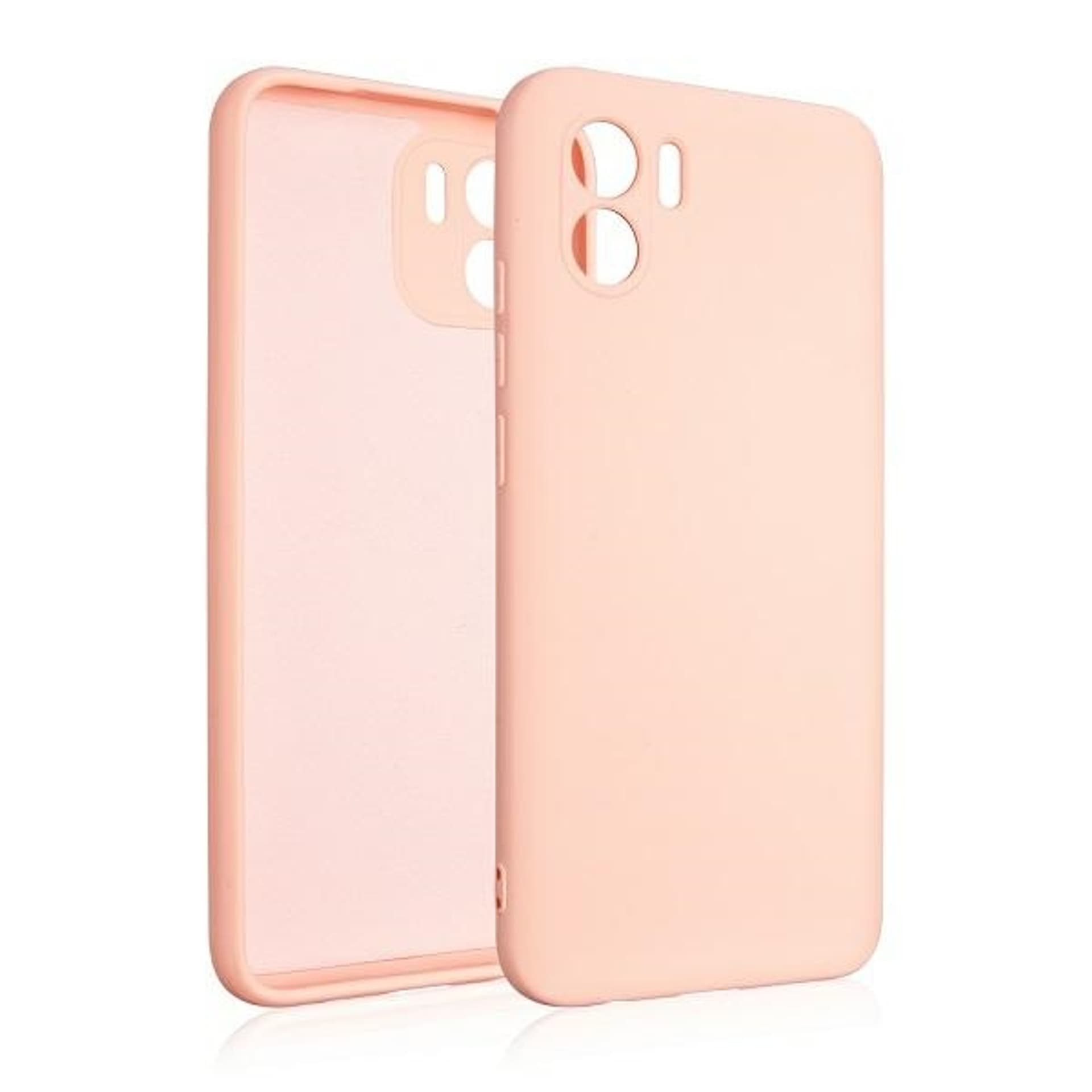 Beline Etui Silicone Xiaomi Redmi 12 różowo-złoty/rose gold