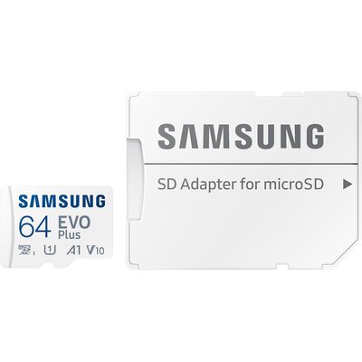 Karta pamięci SAMSUNG EVO Plus (2024) 64GB MicroSDXC + adapter
