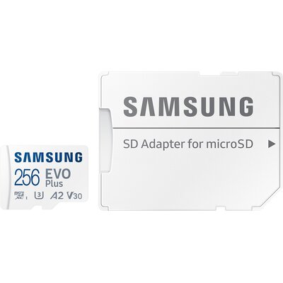 Karta pamięci SAMSUNG Evo Plus MicroSDXC 256GB + Adapter MB-MC256SA MB-MC256SA EU