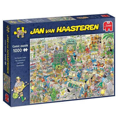 Jan van Haasteren - Das Gartencenter - 1000 Teile Puzzle