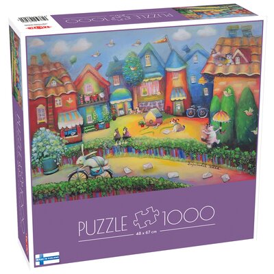 Puzzle 1000 Nokkala: Kaupunki - Tactic