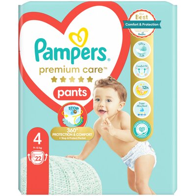 Pampers Premium Care Pants Pieluchomajtki rozmiar 4 Maxi 22 sztuki Pampers