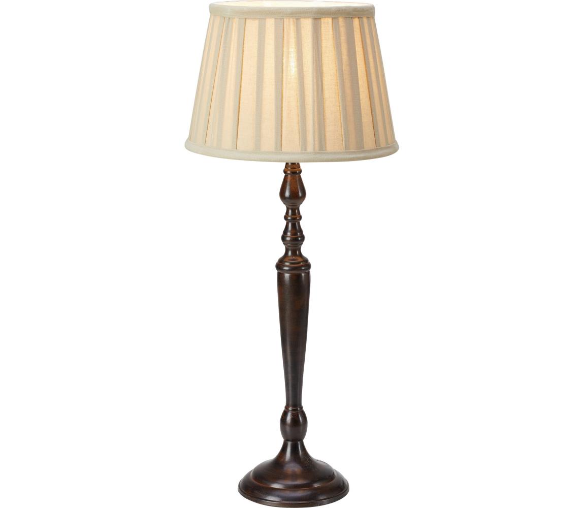 Markslöjd 108777 - Lampa podłogowa CHOCOLAT 1xE27/40W/230V brązowa/beżowa