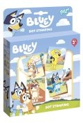Zestaw kreatywny Bluey kropkowanka ze stempelkami w pisaku