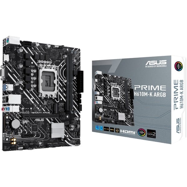 ASUS PRIME H610M-K ARGB – 90MB1G90-M0EAY0