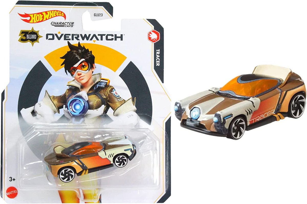 Hot Wheels, samochodzik z gier Tracer Pojazd