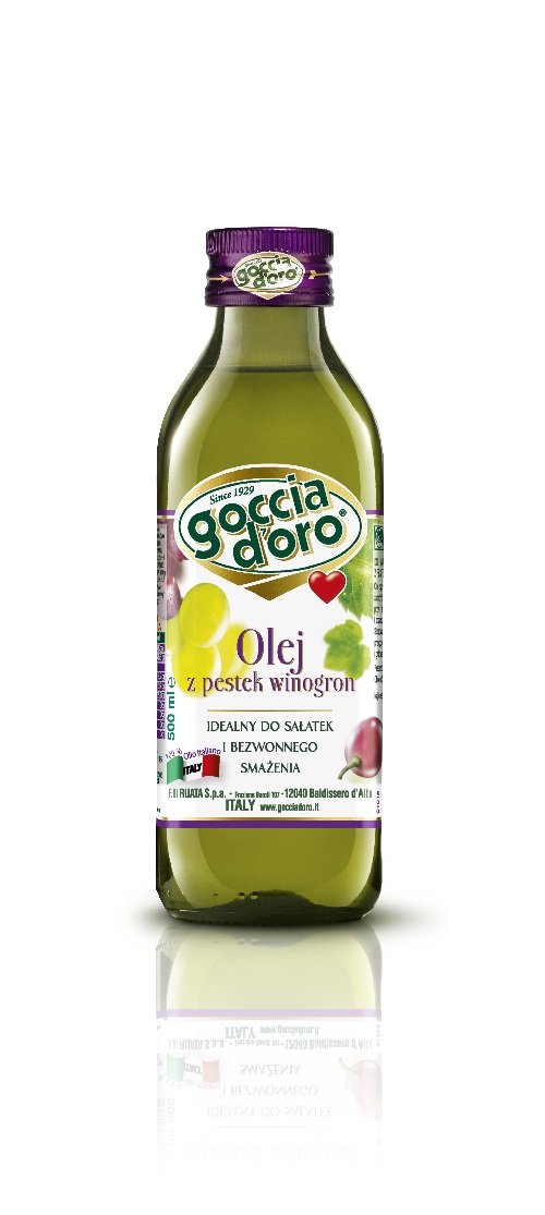 GOCCIA olej z pestek winogron.500ml