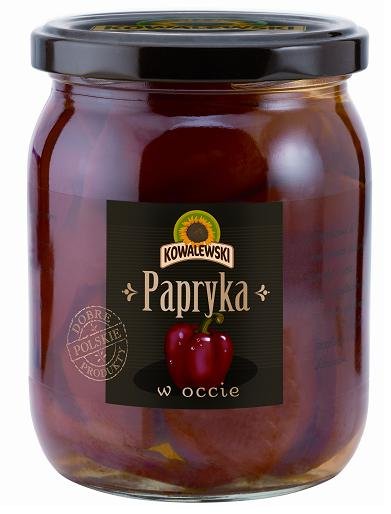 KOWALEWSKI Papryka ćwiartki 540ml