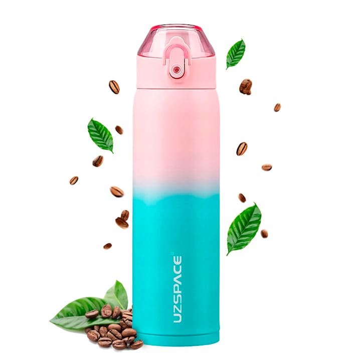 Kubek termiczny Termos z ustnikiem 500ml Bidon ze stali nierdzewnej