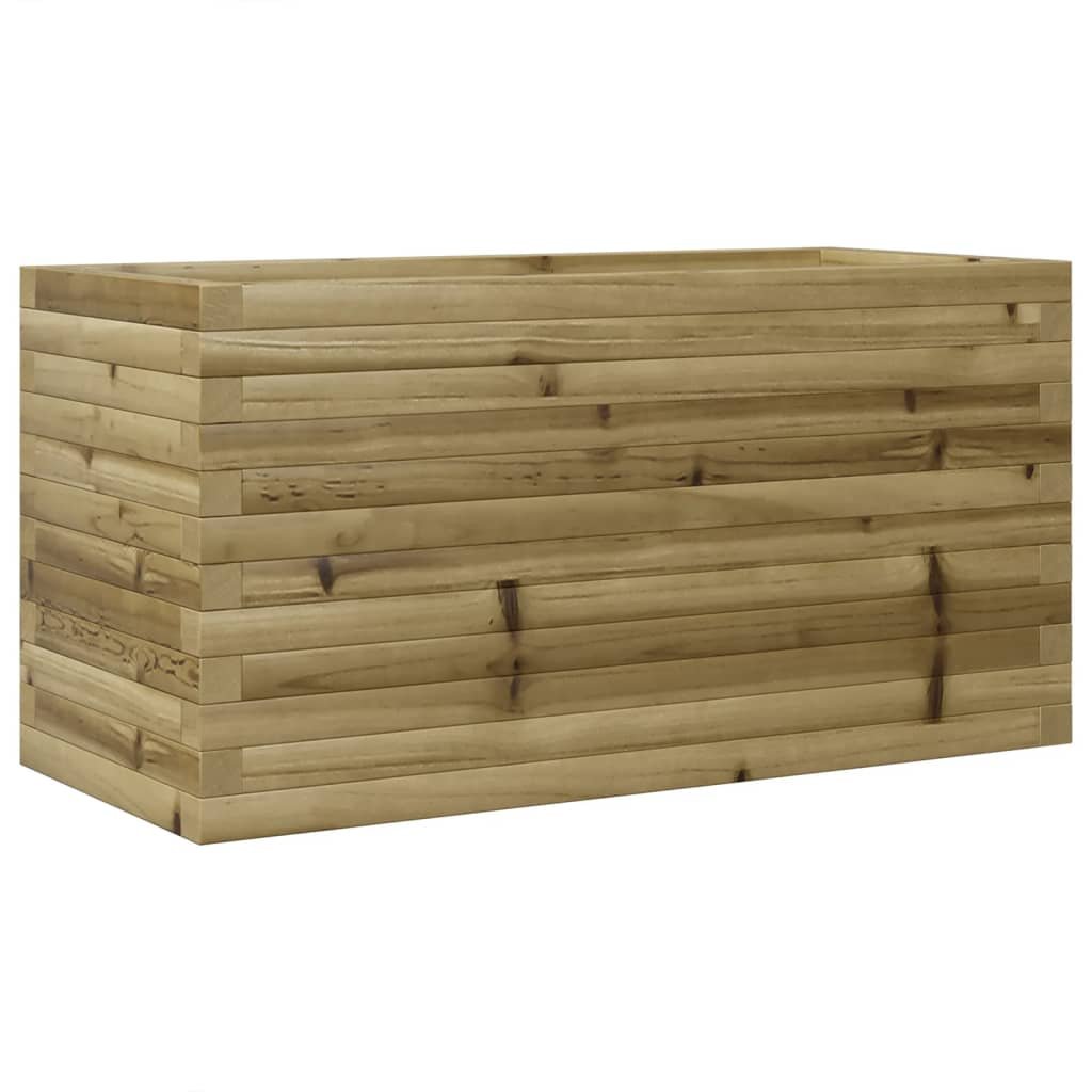 vidaXL Donica ogrodowa, 90x40x46 cm, impregnowane drewno sosnowe