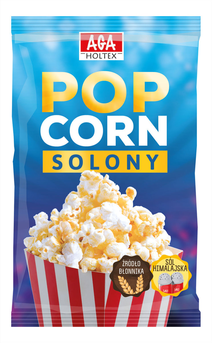 AGA HOLTEX Popcorn solony 90g