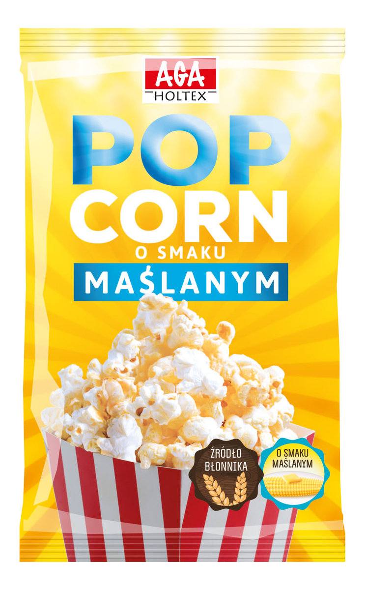 AGA HOLTEX Popcorn maślany 90g