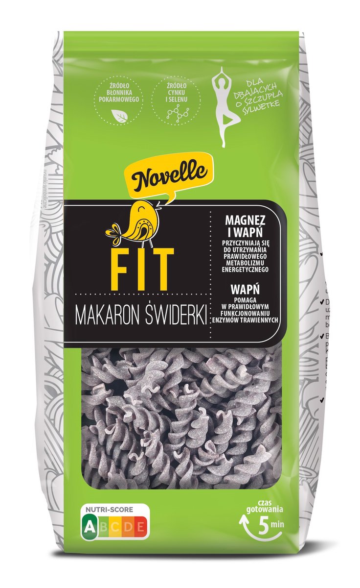 Novelle Makaron fit świderki 250 g