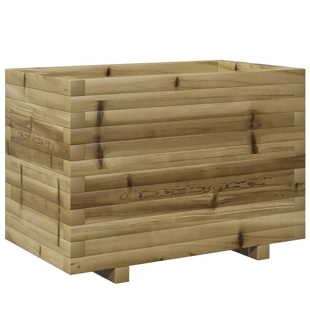 vidaXL Donica ogrodowa, 70x40x49,5 cm, impregnowane drewno sosnowe