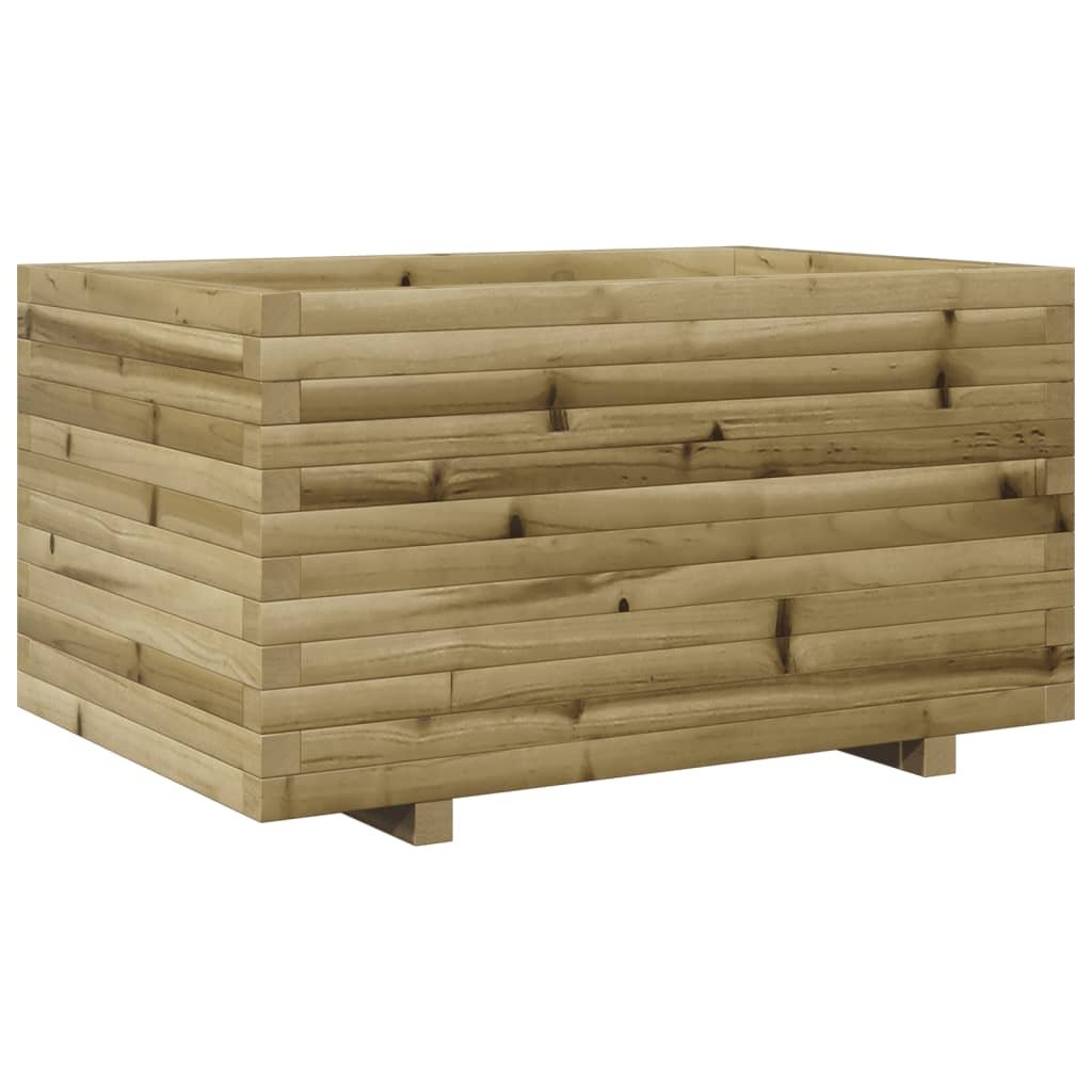 vidaXL Donica ogrodowa, 90x60x49,5 cm, impregnowane drewno sosnowe
